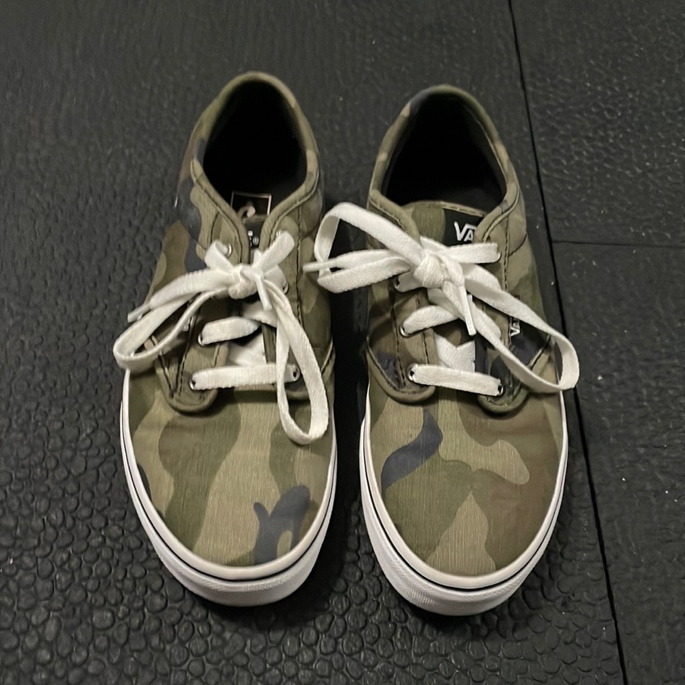Camouflage Vans - youth 4